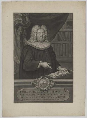 Bildnis des Georgius Ieremias Hoffmannus