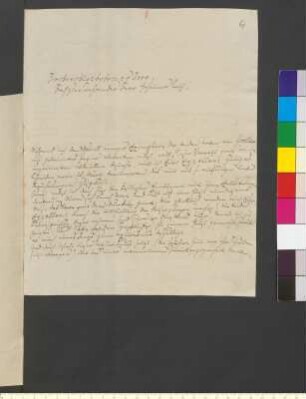 Brief von Nees von Esenbeck, Christian Gottfried an Goethe, Johann Wolfgang von
