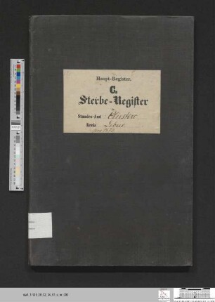 Sterberegister Kliestow 1876