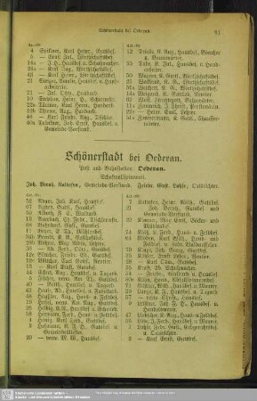 Schönerstadt bei Oederan