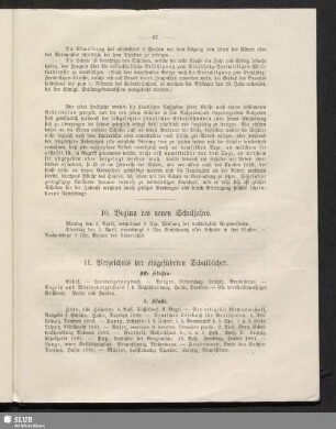 11. Verzeichnis der eingeführten Schulbücher