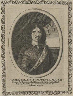Bildnis des Henry de LaTour D'Auvergne de Turenne