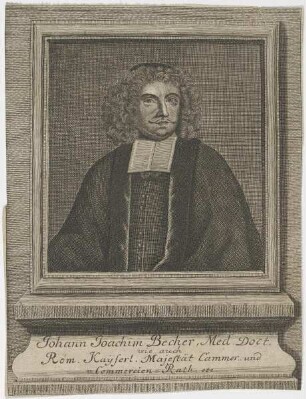 Bildnis des Johann Joachim Becher