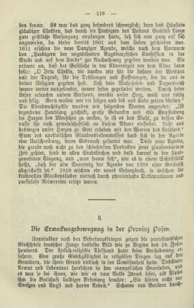 Die Erweckungsbewegung in der Provinz Posen