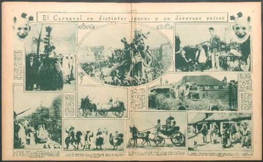 El carnaval en distintas épocas y en diversos países [Fotografías]