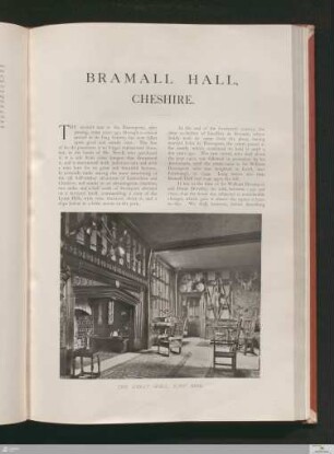 Bramhall Hall, Cheshire
