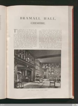 Bramhall Hall, Cheshire
