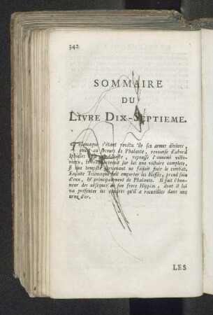 Sommaire du livre dix-septieme.