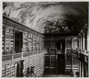 Das hunderttürmige Prag, Kloster Strahov, Bibliothek, Philosophischer Saal