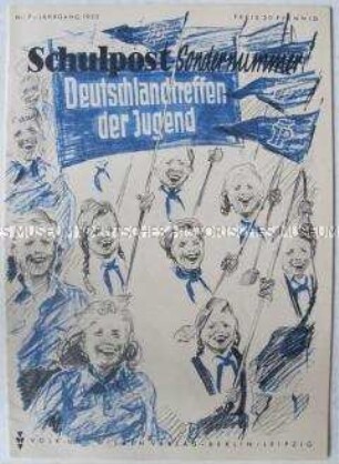 Sonderdruck der Zeitschrift "Schulpost" zum Deutschlandtreffen der Jugend 1950