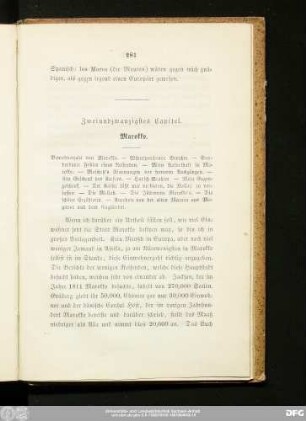 Zweiundzwanzigstes Capitel. Marokko.