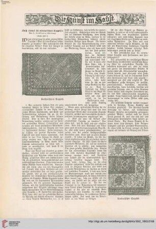 Noch einmal die orientalischen Teppiche, [2]