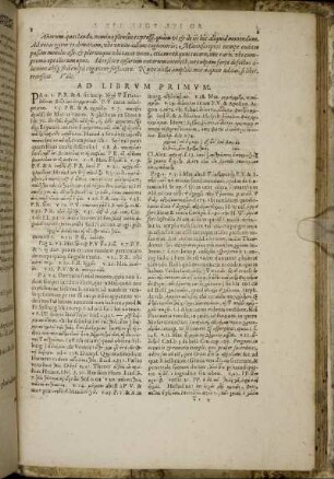 Ad Librum Primum. - Ad Librum X.