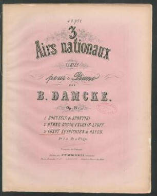 3: Chant autrichien de Haydn