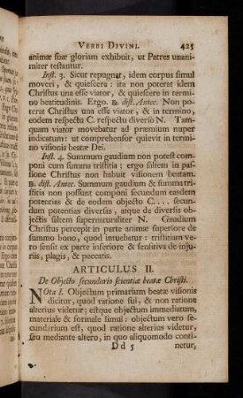 425-436, Articulus II