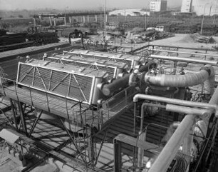 VEB Maschinen- und Apparatebau Grimma (MAG). Prüffeld Luftkühler : Grimma. VEB Maschinen- und Apparatebau Grimma (MAG). Prüffeld Luftkühler