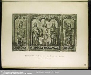 Flügelaltar Aus Helbigsdorf Bei Wilsdruff. 1510-1520