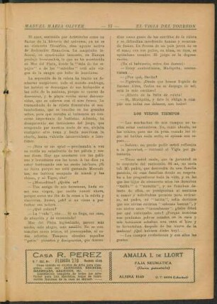 Los viejos tiempos