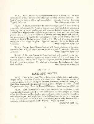 Section IV. Blue and white