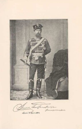 Friedrich Karl, preussischer Prinz und Generalfeldmarschall, Berlin, 18. April 1884