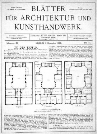 No. 12, 1. Dezember 1898