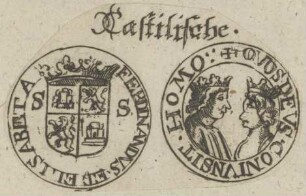 Bildnis der Elisabeth von SpanienBildnis des Ferdinandus, König von Spanien