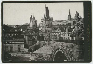 Prag. Die Kleinseitner Brückenthürme