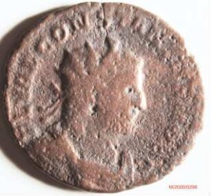Römische Münze, Nominal Antoninian, Prägeherr Maximianus Herculius? für Constantius I. Caesar, Prägeort Lyon, Original