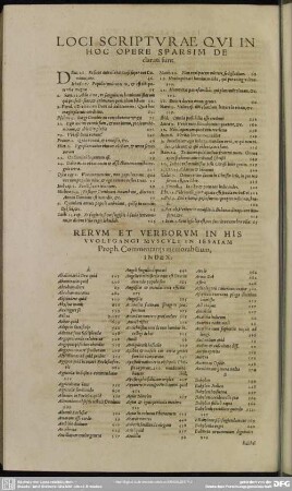 Rerum Et Verborum In His Wolfgangi Musculi In Jesaiam Proph. Commentarijs memorabilium, Index