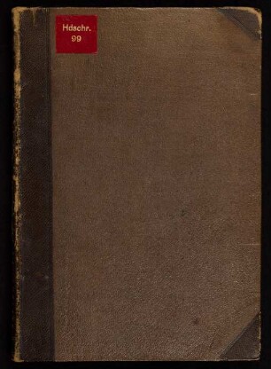 Epitome historiae universalis : Hdschr. 99