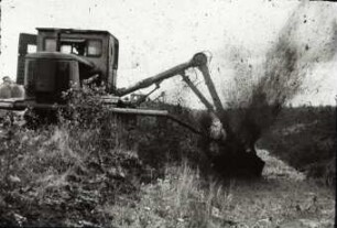 Grabenreiniger KOM-80 im Einsatz