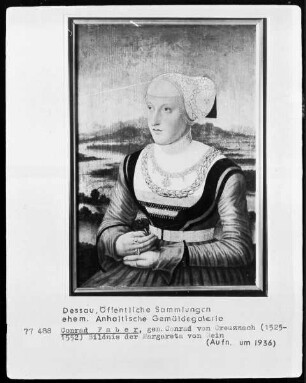 Bildnis der Margarete von Rein