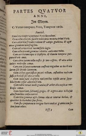 Partes quatuor anni