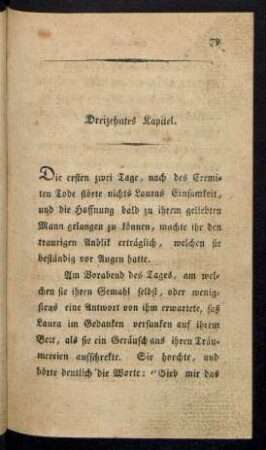 Dreizehntes Kapitel. - Vier und zwanzigstes und leztes Kapitel.