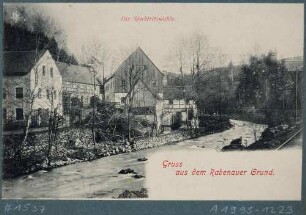 Die Spechtritzmühle im Rabenauer Grund