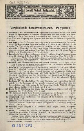 Lagerkatalog von Oswald Weigel's Antiquarium in Leipzig : Verzeichnis älterer und neuerer Bücher ... Neue Folge, 5