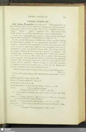Verbs, Forms Of.