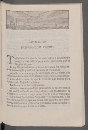 Capítulo XIV - Preparandose también