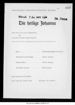 Die heilige Johanna
