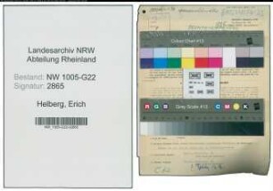 Entnazifizierung Erich Helberg , geb. 06.02.1910 (Kaufmann)