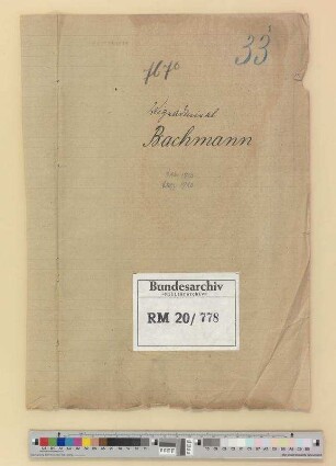 Fall Admiral a. D. Gustav Bachmann: Bd. 1