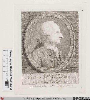 Bildnis Abraham Gotthelf Kaestner
