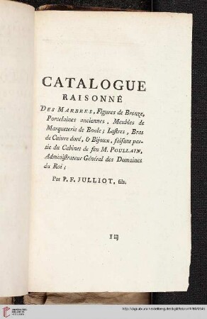 Catalogue raisonné