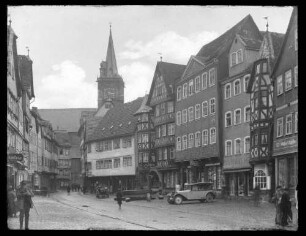 Marktplatz Blickrichtung Stiftskirche