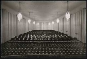 Stadthalle, Mülheim an der Ruhr Umbau: Kammermusiksaal / Zuschauerraum