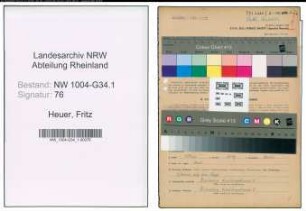 Entnazifizierung Fritz Heuer , geb. 10.06.1903 (Arzt)