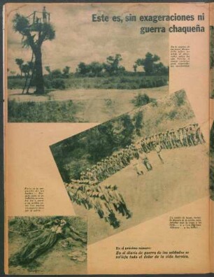Este es, sin exageraciones ni sensacionalismo, el pavoroso espectáculo de la guerra chaqueña [Fotografías]