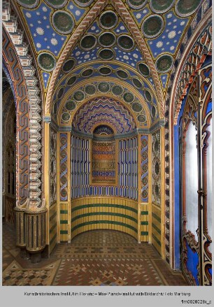 Castello di Sammezzano, Villa di Sammezzano, Sala dei Piatti Spagnoli, Reggello