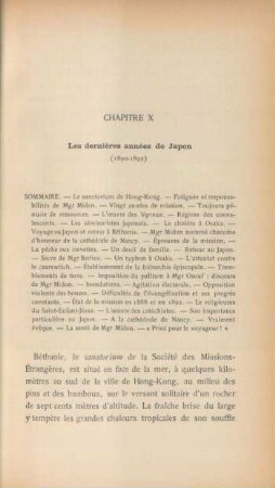 Chapitre X. Les dernières années de Japon (1890-1892)