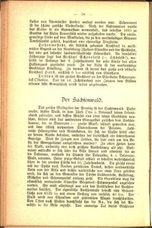 Der Sachsenwald.